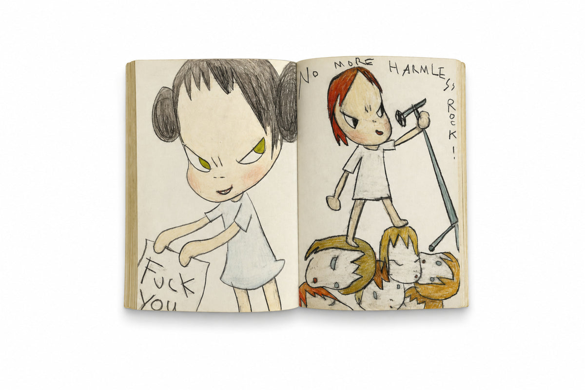 Yoshitomo Nara: Slash With a Knife