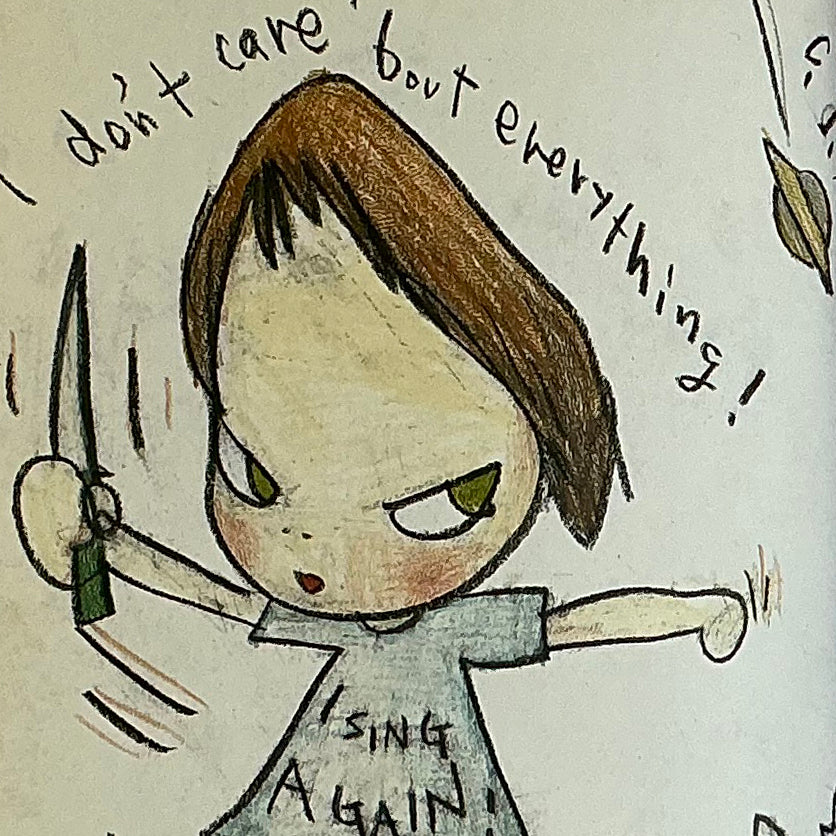 Yoshitomo Nara: Slash With a Knife